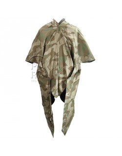 Zeltbahn, camouflaged WH Poncho