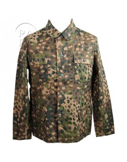 Veste camouflée petit pois