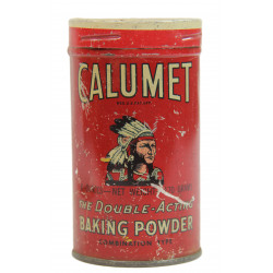 Tin, Baking Powder, Calumet