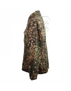 Veste camouflée petit pois