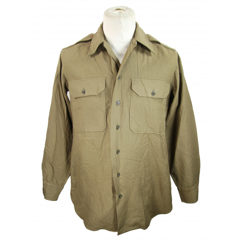 Shirt, Flannel, OD, 15 x 33 Shirt, Flannel, OD, 15 x 33