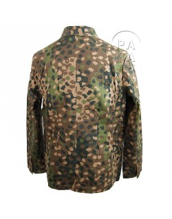 Veste camouflée petit pois