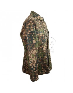 Veste camouflée petit pois