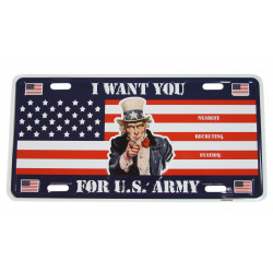 I Want You, Vehicle Plate