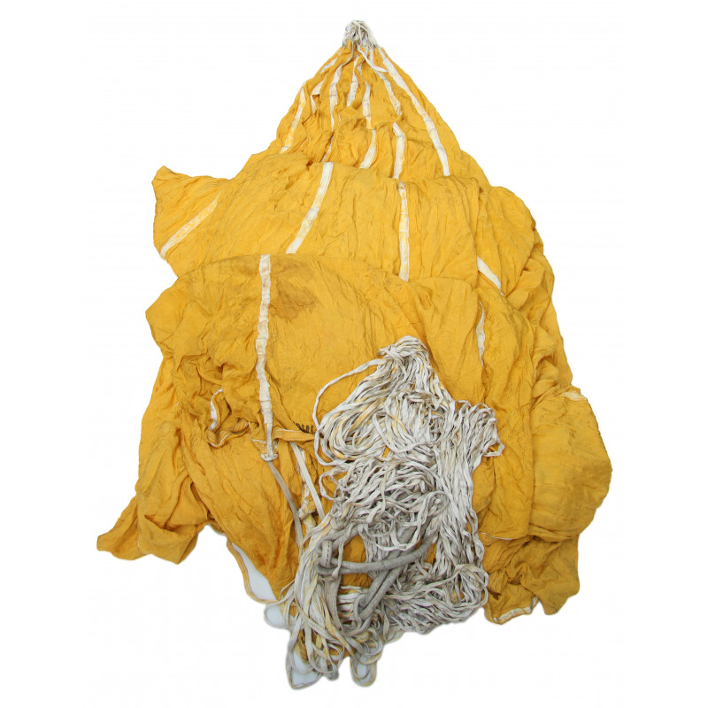 Canopy, Yellow, Parachute, G-1, 1945 Canopy, Yellow, Parachute, G-1, 1945