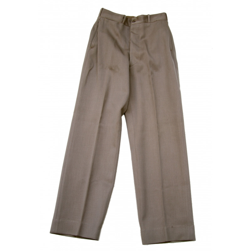 Trousers, Wool, Pink, Officer, Size 32, ID Trousers, Wool, Pink, Officer, Size 32, ID