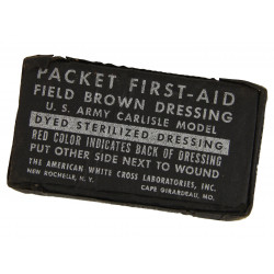 Packet First-Aid, Field Brown Dressing, Carlisle Model