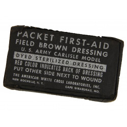 Pansement, Packet First-Aid, Field Brown Dressing, Carlisle Model