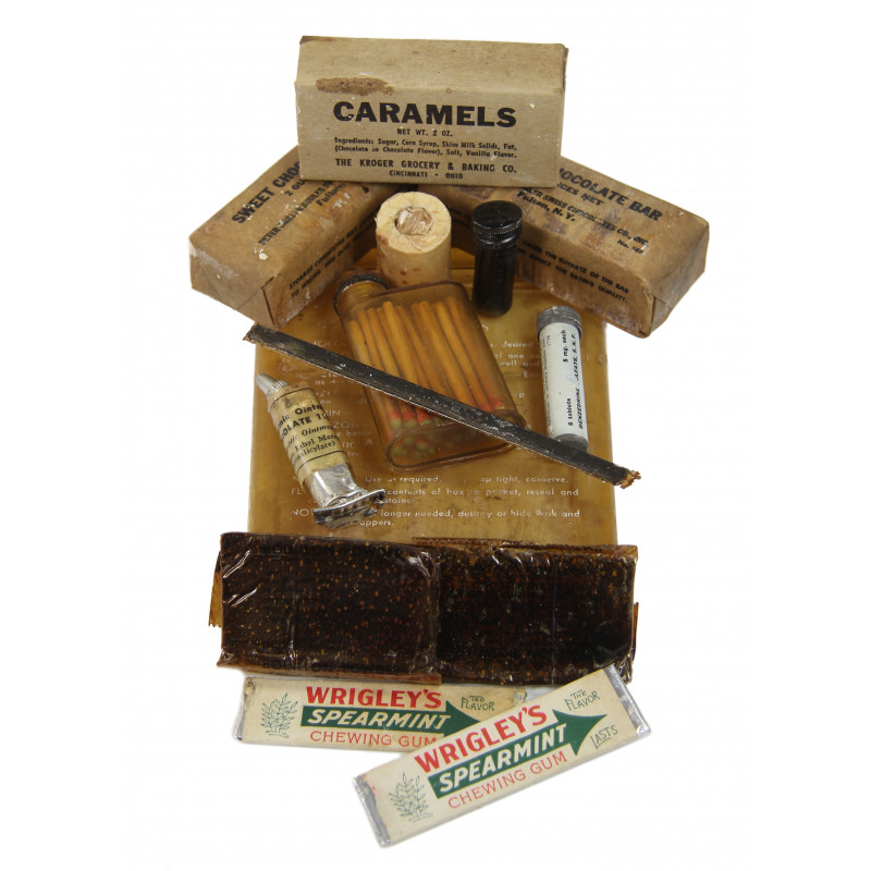Flask, Emergency Sustenance Kit, Type E-3A, USAAF Flask, Emergency Sustenance Kit, Type E-3A, USAAF