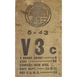 Boîte d'allumettes, Independence Safety Match, 1943, pleine
