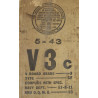 Boîte d'allumettes, Independence Safety Match, 1943, pleine