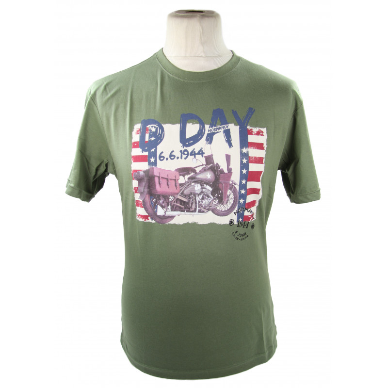 T-shirt, D-Day Harley