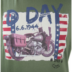 T-shirt, D-Day Harley