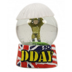 Boule à neige, D-Day, parachutiste