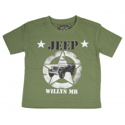 T-shirt, Jeep, enfant