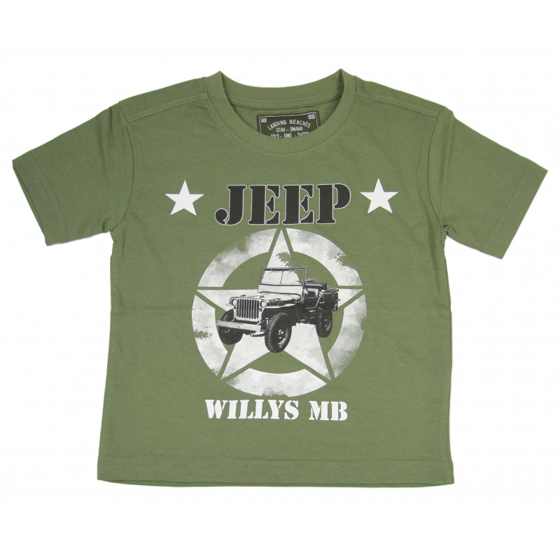 T-shirt, Jeep, Kids
