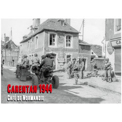 Poster, Café de Normandie, Carentan 1944