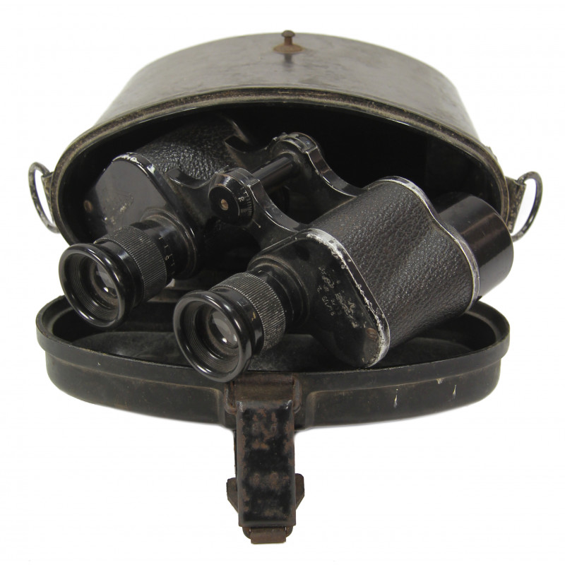 Binoculars, 6x30, German, with Bakelite Case Binoculars, 6x30, German, with Bakelite Case