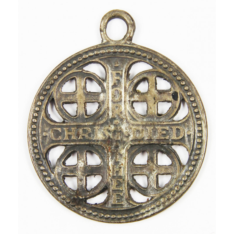 Médaillon religieux, US Army Church War Cross, dog tags Médaillon religieux, US Army Church War Cross, dog tags
