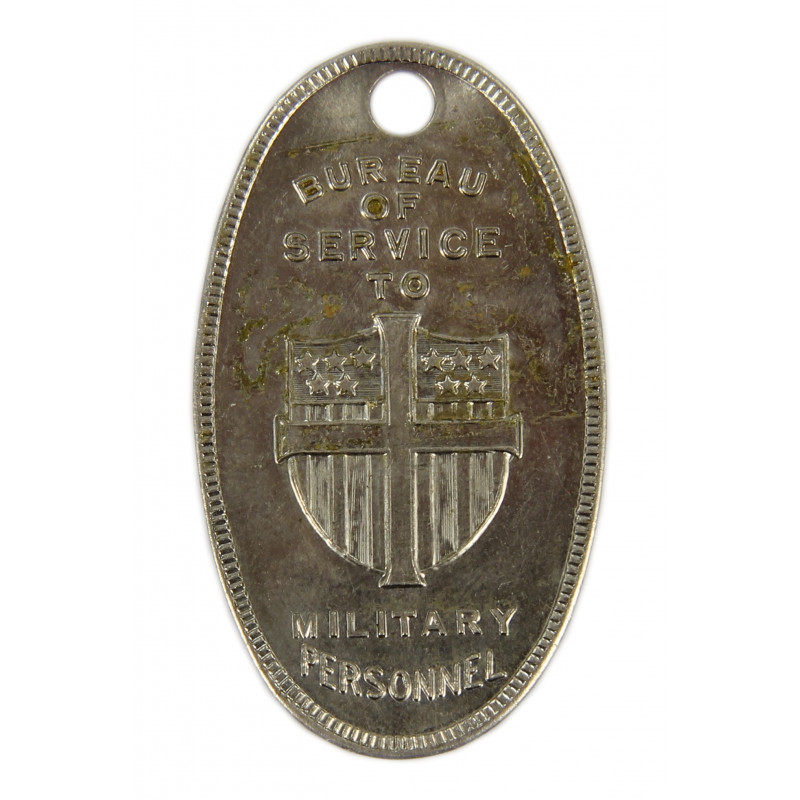 Médaillon religieux US Military personnel, Lutheran, dog tags Médaillon religieux US Military personnel, Lutheran, dog tags