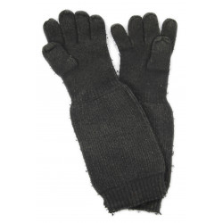 Gloves, wool, blue, USN, gas impregnated