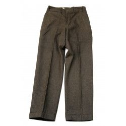 Trousers, Wool, Serge, OD, 1935