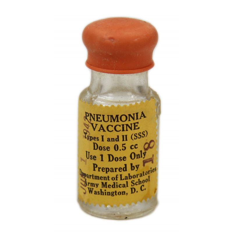 Bottle, Vaccine, U.S. Army Medical, 1942 Bottle, Vaccine, U.S. Army Medical, 1942