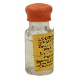 Bottle, Vaccine, U.S. Army Medical, 1942