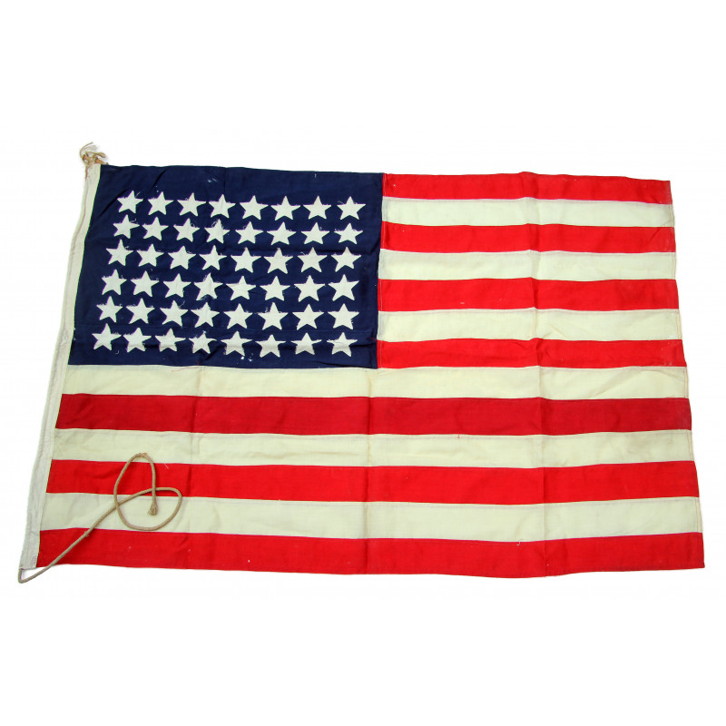 Flag, US, Liberation, 3,3' X 5', Métayer, Paris Flag, US, Liberation, 3,3' X 5', Métayer, Paris