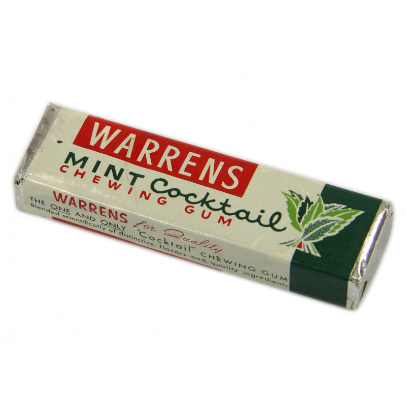 Paquet de chewing-gum, Warrens Paquet de chewing-gum, Warrens