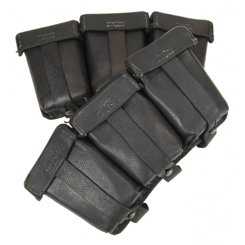 Pouchs, Cartridge, Leather, Mauser Pouchs, Cartridge, Leather, Mauser