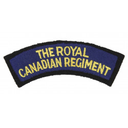 Title, Royal Canadian Regiment