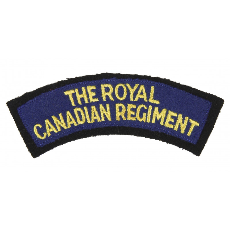 Title, Royal Canadian Regiment Title, Royal Canadian Regiment