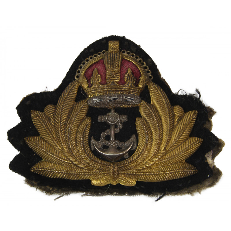 Badge, Cap, Officer, Royal Navy, Economy