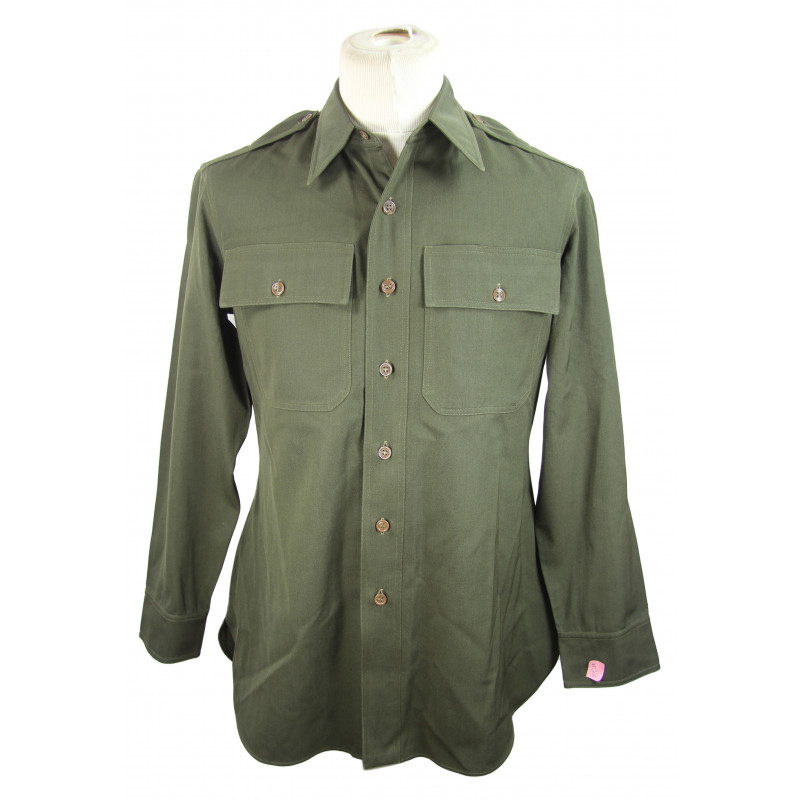 Chemise chocolat officier Chemise chocolat officier