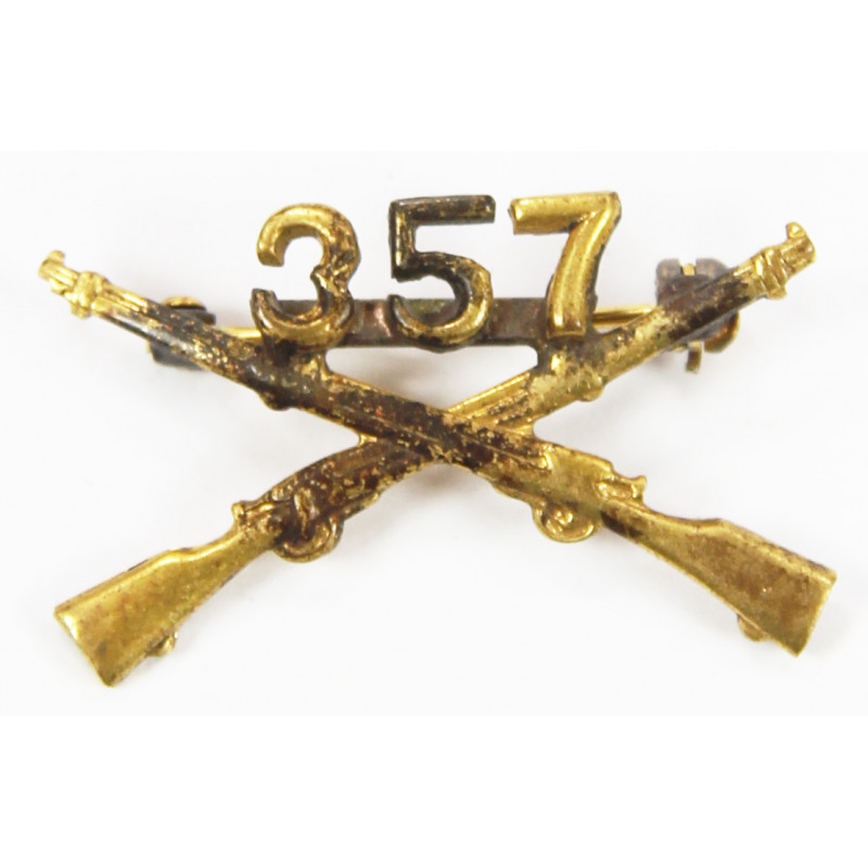 Insignia, Collar, Officer, 357th IR, 90th Inf. Div. Insignia, Collar, Officer, 357th IR, 90th Inf. Div.