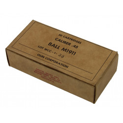 Box, Cartridge, Caliber .45, Olin Corporation
