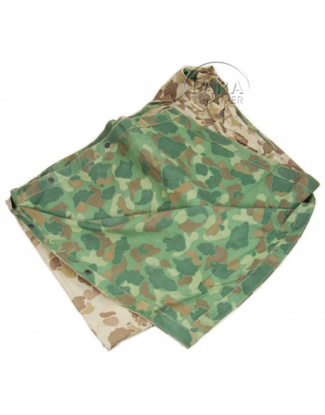 Poncho, Camouflaged, USMC, The Walker Co. 44 Poncho, Camouflaged, USMC, The Walker Co. 44