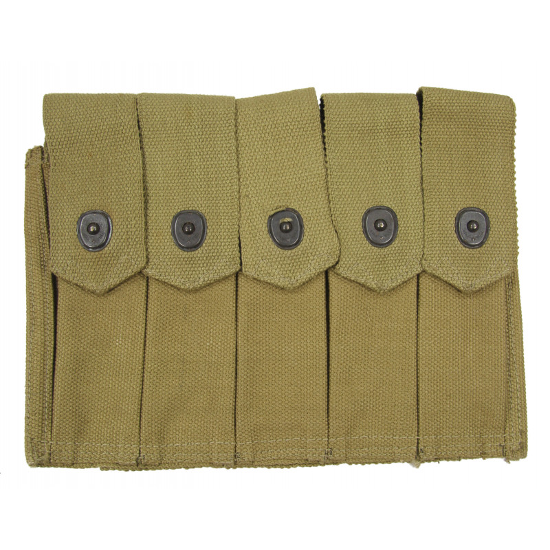 Thompson, Magazine Pouch, 20-round, General Shoe Corp., 1943 Thompson, Magazine Pouch, 20-round, General Shoe Corp., 1943