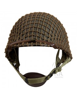 Casque de parachutiste M2, demi-lune