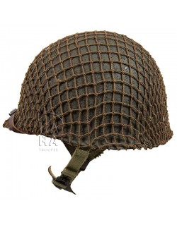 Casque de parachutiste M2, demi-lune