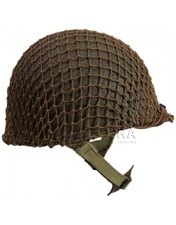 Casque de parachutiste M2, demi-lune