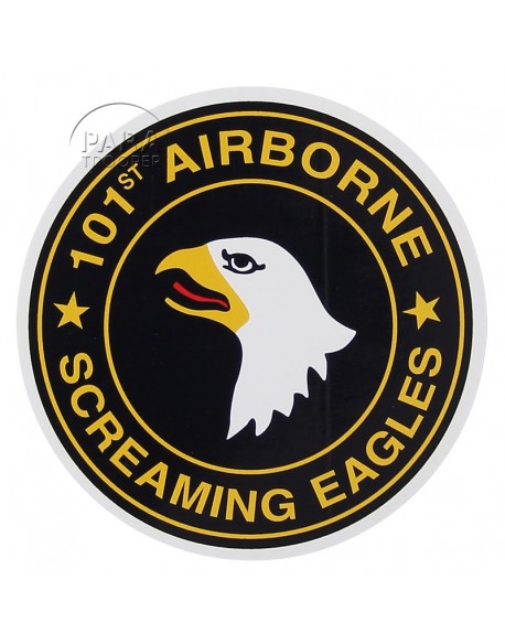 Sticker, 101st airborne, Screaming Eagles