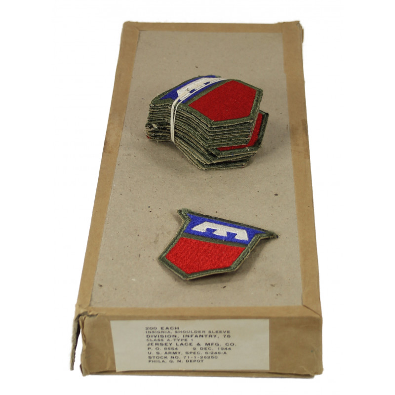 Insigne 76e Division d'Infanterie, 1944
