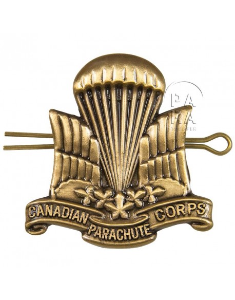 Insigne de béret para Canadien