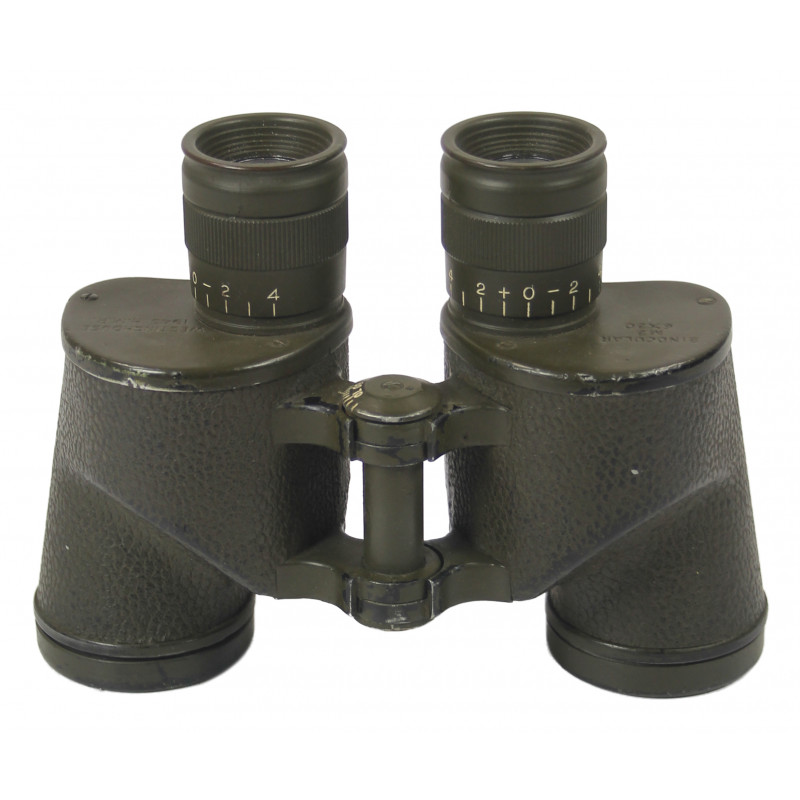 Paire de jumelles US camouflée OD, 6x30, M3, Westinghouse, 1943 Paire de jumelles US camouflée OD, 6x30, M3, Westinghouse, 1943