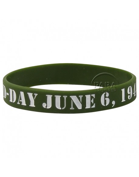 Bracelet silicone D-Day, June 6, 1944