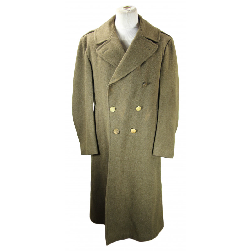 Overcoat, wool, 42L, 1941 Overcoat, wool, 42L, 1941
