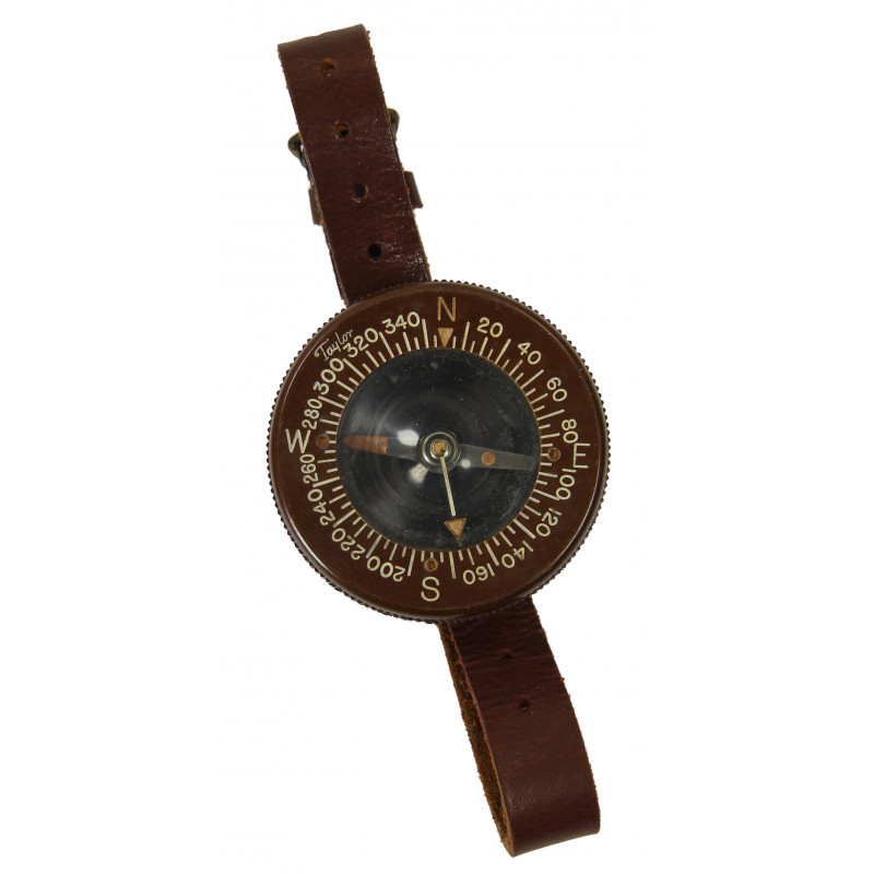 Boussole de poignet parachutiste, Taylor Boussole de poignet parachutiste, Taylor