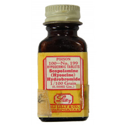 Flacon de Scopolamine Hydrobromide Medic, Eli Lilly and Co.